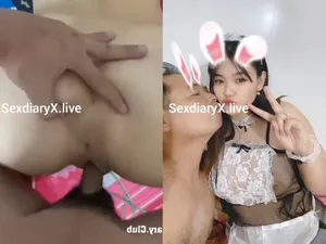 Chồng yêu đi làm xa, người vợ ở nhà mây mưa với trai