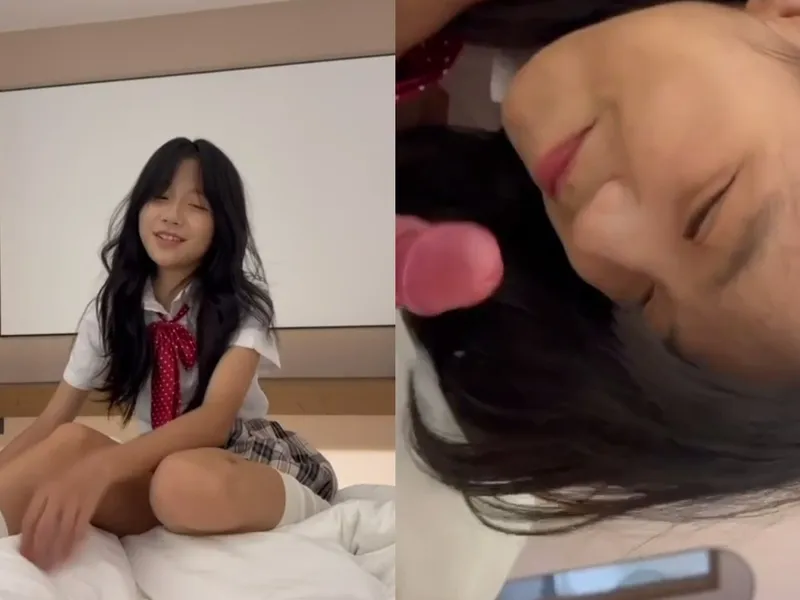 Em loli dễ thương liếm buồi biến em thành con đào nứng lồn p1