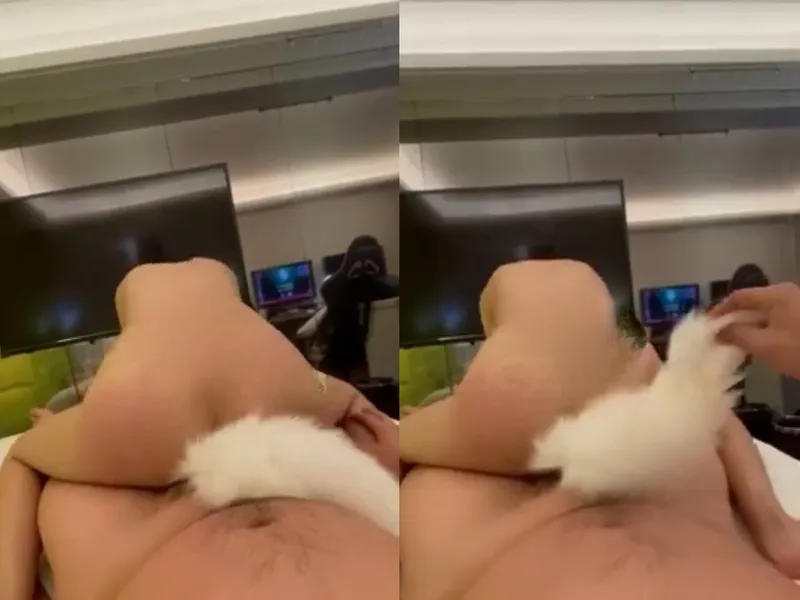 Sau khi đá trứng cút rung cô bé, còn bị bắt liếm củ khoải mỏi miệng.